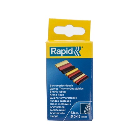 Набор термоусадочных трубок RAPID Д 4,0-13,0 мм 3шт/картон.коробка блистер